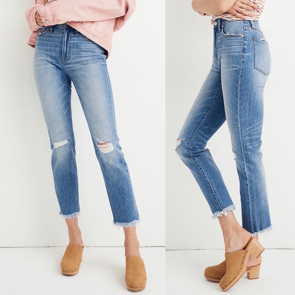 Madewell The Perfect Vintage Jean in Parnell Wash Comfort Stretch Edition